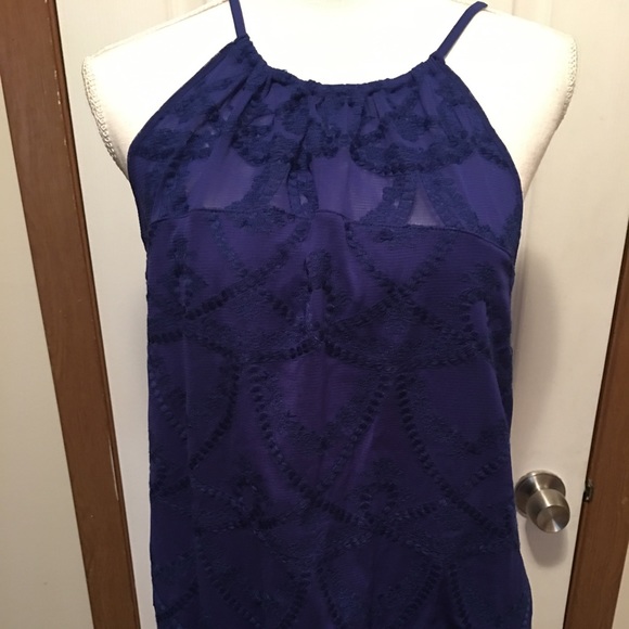 INC International Concepts Tops - Super nice cobalt blue inc top like new. Size L